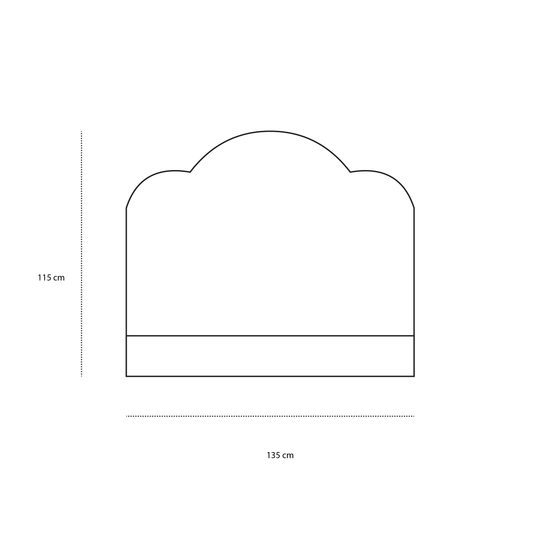 Alba Double Headboard