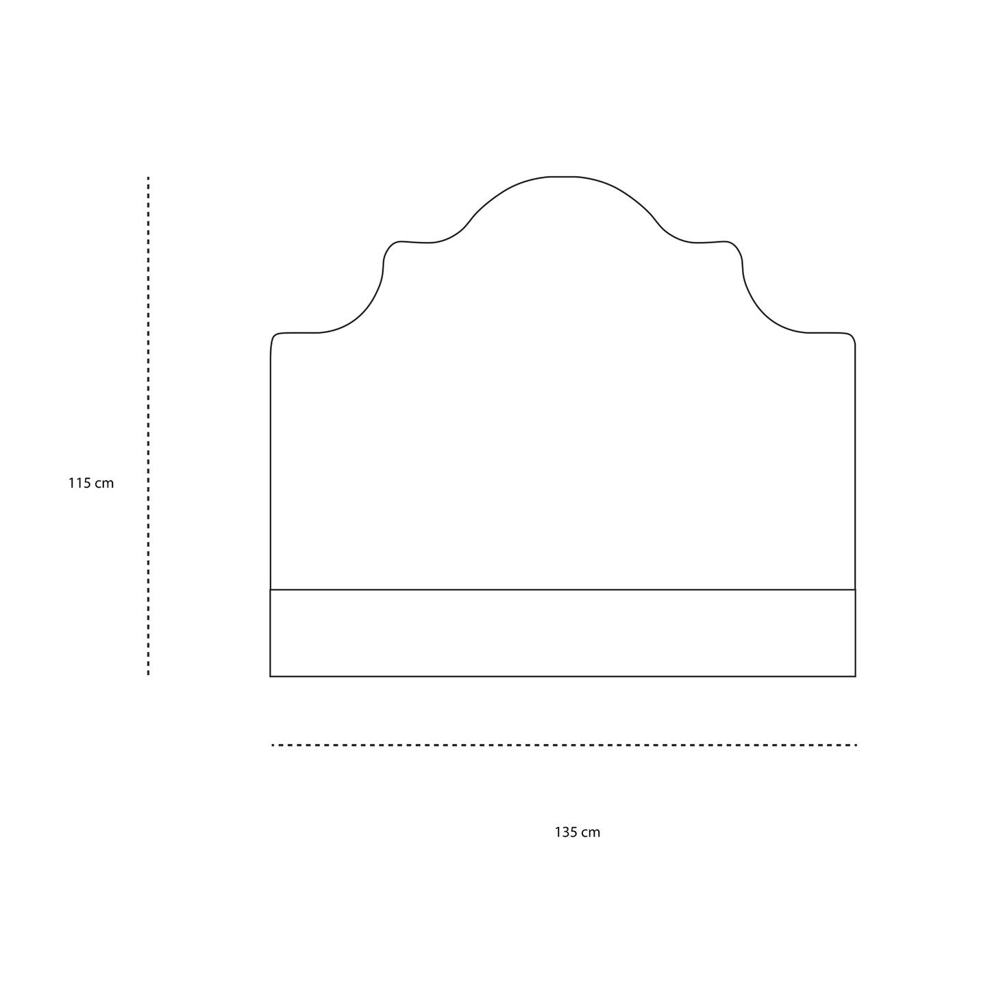 Vera Double Headboard