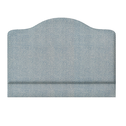 Grace King _ upholstered headboard _ Fermoie Rabanna blue 