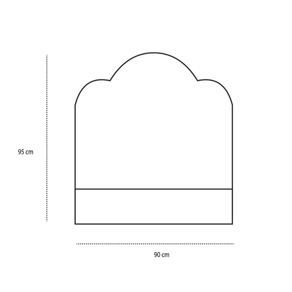 Alba Single Headboard